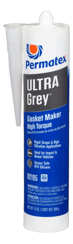 Sellador De Silicona Permatex 82195-6pk Ultra Grey Rigid 3