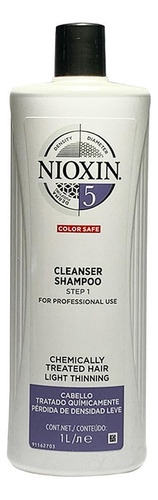 Nioxin Hair System 5 Shampoo + Condicionador 1000ml