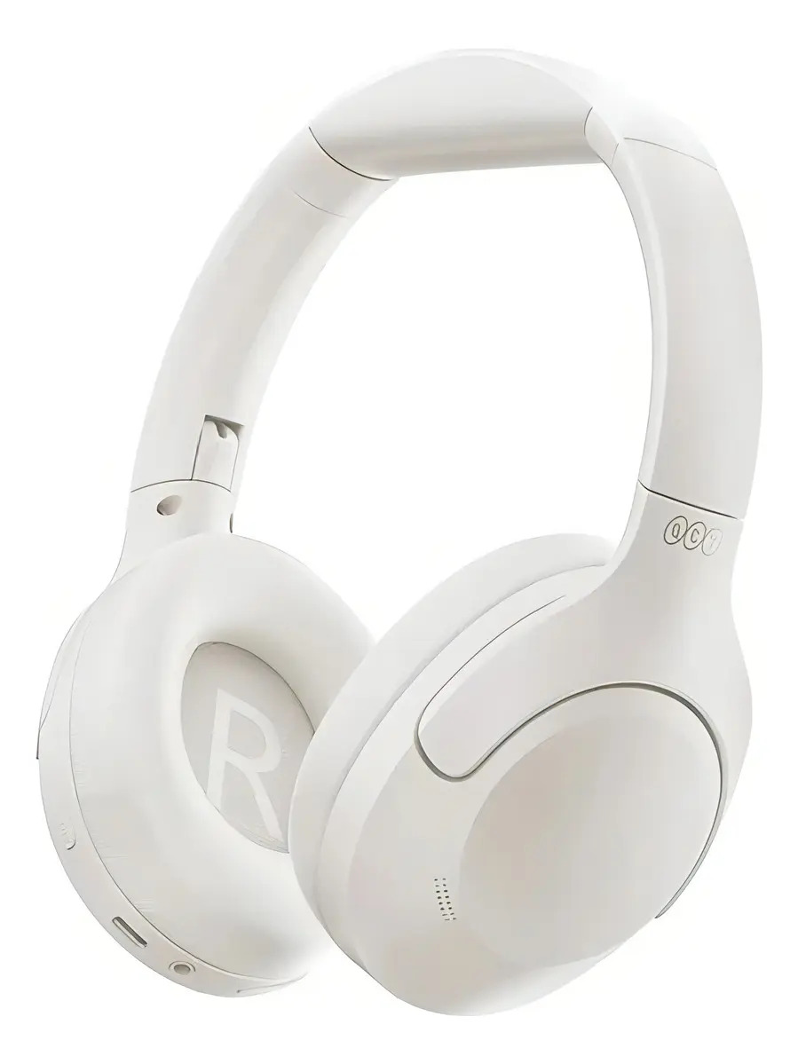 Headset Qcy H3 Lite Anc Bluetooth 5.3 Multiponto 60h Cor Branco