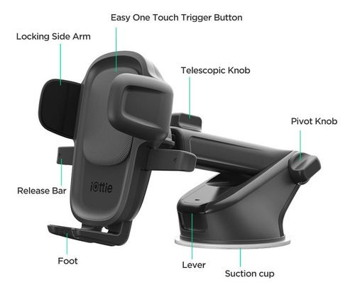 Iottie Soporte Celulares Auto Original No Se Deje Engañar