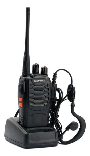 Radio Transmisor 2 Vías Baofeng Bf-888s Negro Bandas Fj