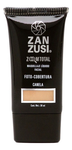 Maquillaje Líquido Zan Zusi Zoom Total Canela 30 Ml