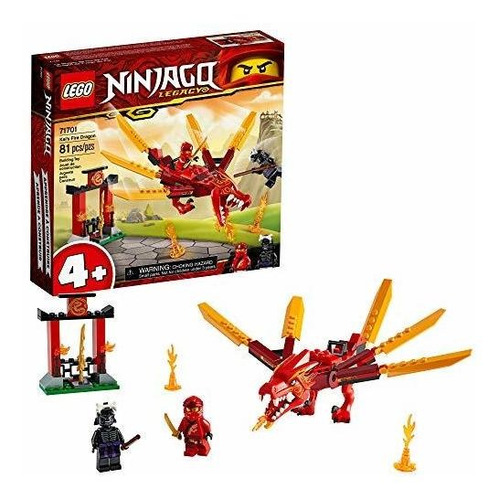 Lego Ninjago Legacy Kairs Fire Dragon 71701 Dragon Toy Kit