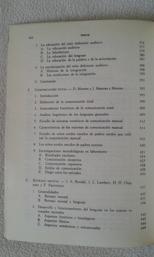 Trastornos Del Lenguaje 2-jean Rondal-xavier Seron-paidos (Usado)