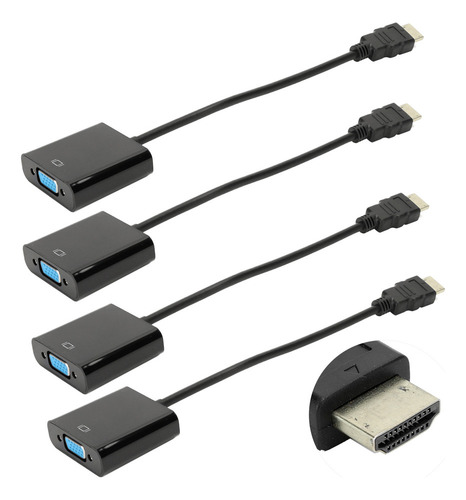 . . Adaptadores De Cable De Computadora, 4 Piezas, Adaptador