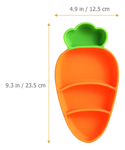 Modelado De Platos Con Forma De Zanahoria Para Niños