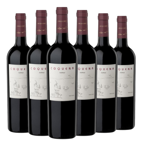 Vino Coquena Tannat Caja X 6 X 750ml -- San Pedro Yacochuya