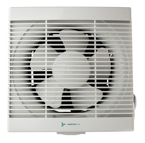 Imagen 4 de 6 de Extractor De Aire 10´´ Blanco Estético Masterfan Géminis 10