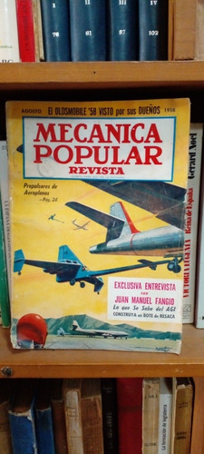 Mecánica Popular (entrevista A Fangio) Agosto 1958  