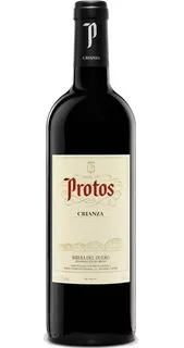 Vino Tinto Protos Crianza Paquete De 4 Botellas 750 Ml C/p