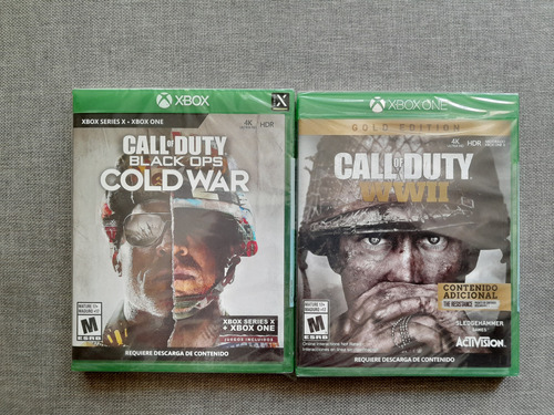 Call Of Duty Cold War Y World War 2 Gold Xbox One Series X 