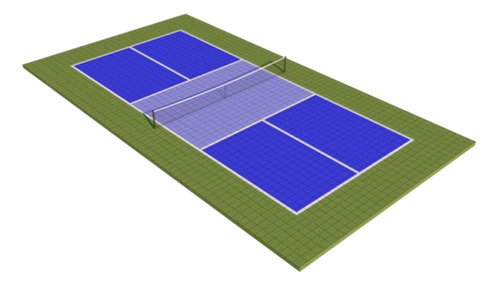 Pista De Pickleball. Cancha De Pickleball Llave En Mano. 