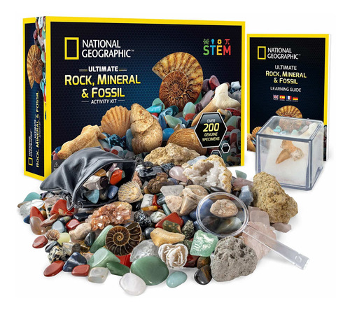 Kit De Ciencias National Geographic  Rocas Y Fósiles  J Ktc