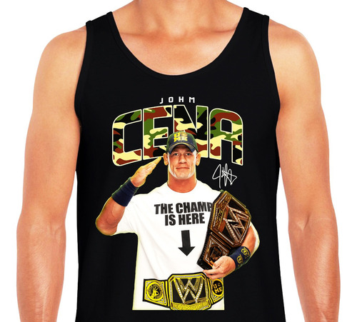 Lucha Libre -  Wwe -  Jhon Cena - Musculosa