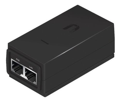 Adaptador Poe Ubiquiti De 24 Vdc, 0.5 A Con Puerto Gigabit 