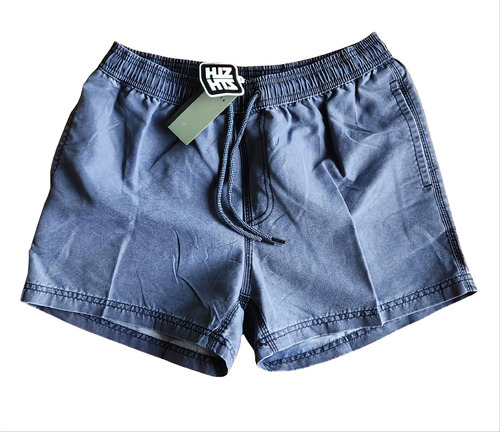 Short De Baño Corto Zimith Rolhi Gris Hombre Playa