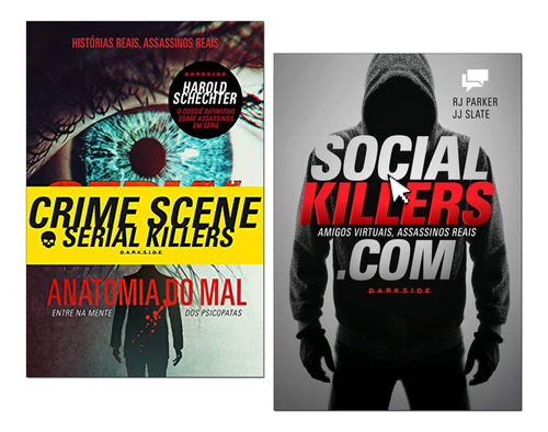 Livro Serial Killers - Anatomia Do Mal+ Social Killers