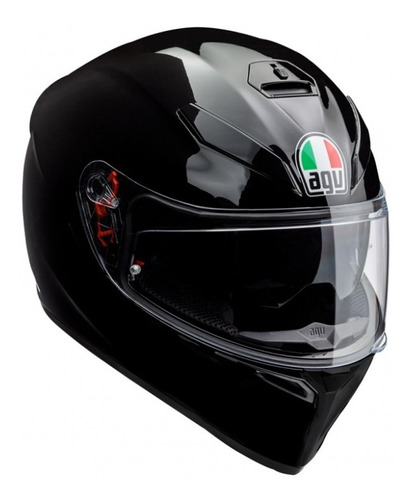 Casco Para Moto Agv K3 Sv Black Ml