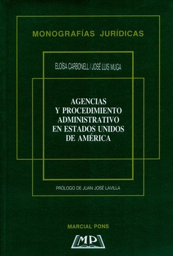 Libro Agencias Y Procedimiento Administrativo En Estados Un