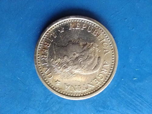Moneda Argentina 1 Peso Argentino Año 1959 Libertad