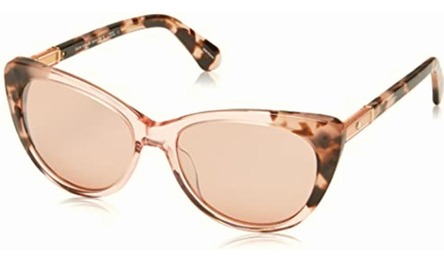 Kate Spade Women's Sherylyn/s Cateye Sunglasses, Havana Pink