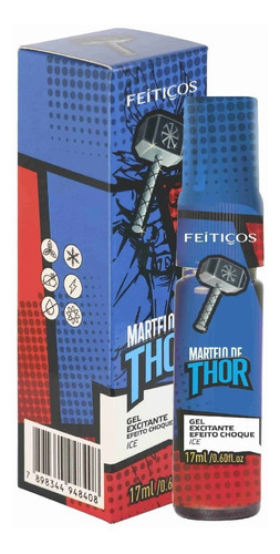 Gel Lubrificante Excitante - Ice Hot Viber - Sexy - Sabor Martelo Thor