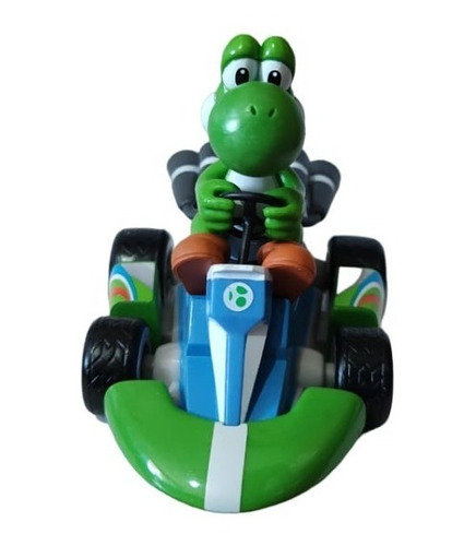 Figura De Mario Kart Personaje Yoshi Autito A Friccion X1