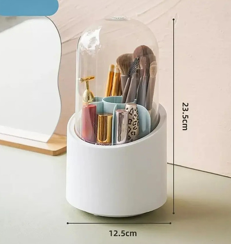 Organizador Para Brochas Y Lápices Cosméticos 360 Giratorio