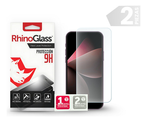 Mica De Cristal Templado 9h Pack 2 Piezas - Honor X8/x8a
