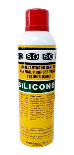 Silicon Sq Abrillantador Fresa Spray 354cc 