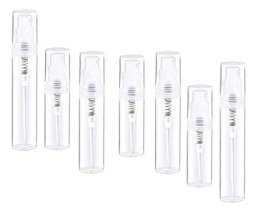 50 Uds. Mini Botella Pulverizadora De Plástico 2ml 3ml 5ml