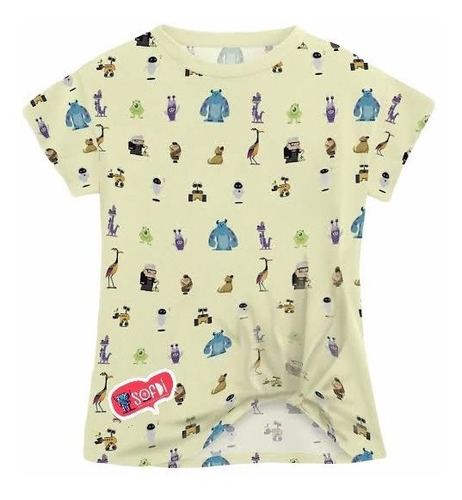 Disney T-shirt World Of Pixar Fashion - Niña - Talla 7/8