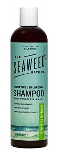 El Baño De Algas Co Balancing Shampoo, Eucalipto Y Menta, Or