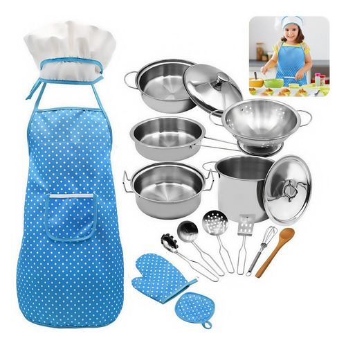Set De Juego De Simulación De Cocina Y Repostería Para Niños