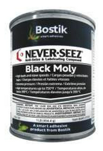 Never-seez Black Moly Extreme Pressure Compounds, 1 Lb Flat 