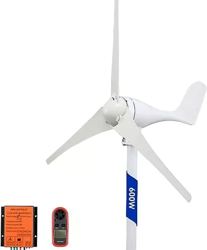 Generador Eolico Kit Turbina Eolica 600 W 12 V