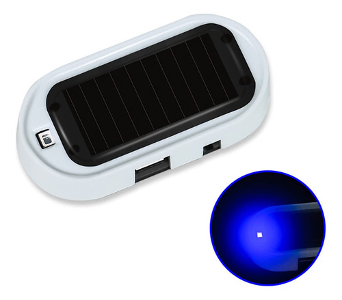Luces Led De Alarma Ankia 2 Luces Solares Intermitentes