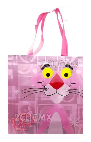 5 Bolsas Dulceros Grandes Fiesta Pink Panther Pantera Rosa