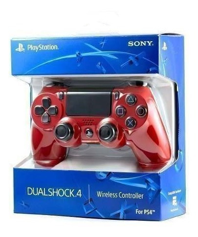 Mando Ps4 Dualshock 4 Rojo Original Nuevo Y Sellado