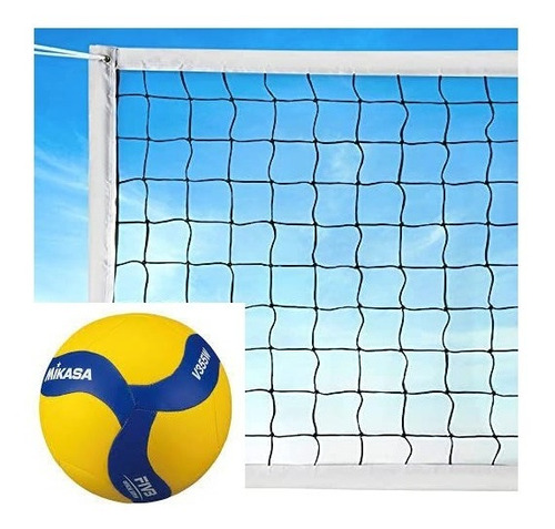 Red Voleibol Pro + Balón Mikasa 