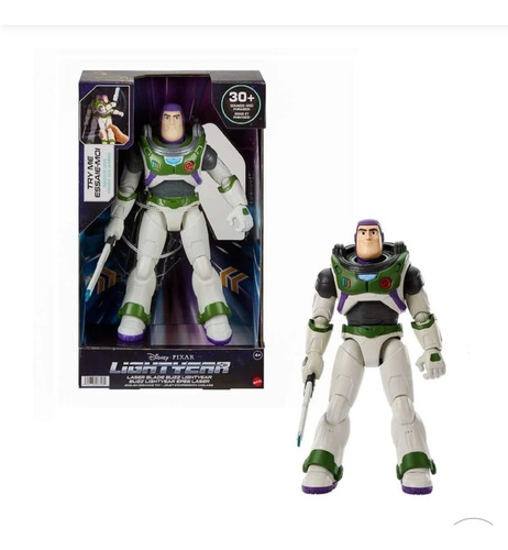 Buz Lightyear Espada Laser Con Luz 30 Frases