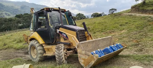 Caterpillar 416e, Modelo 2014. Retroexcavadora Pajarita