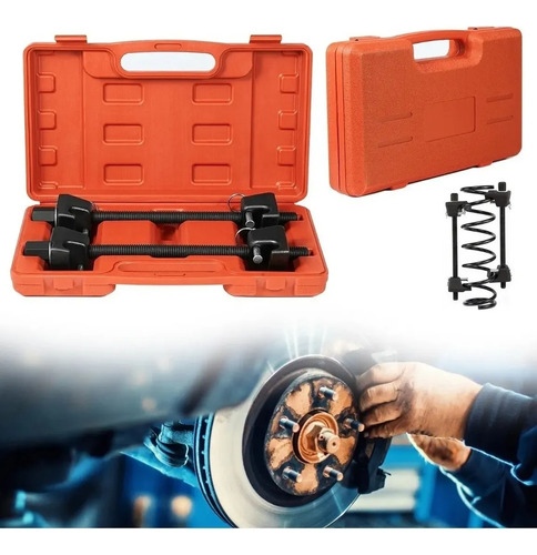 Compresor Recoge Espirales Resortes Con Llave Seguridad 12''