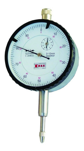 Reloj Comparador Diam. 60mm Recorrido 0-10mm Toleran. 0,01mm