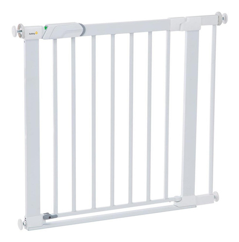 Puerta De Seguridad Para Bebe Safety 1st Flat Step Color Blanco
