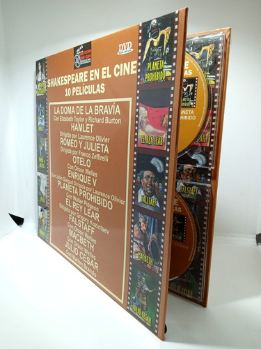 Imagen 5 de 6 de Shakespeare En El Cine 10 Películas - Dvd - Colección Cine C