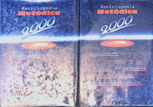 Completa 5 Tomos De La Enciclopedia Metódica 2000 Larousse (Usado)
