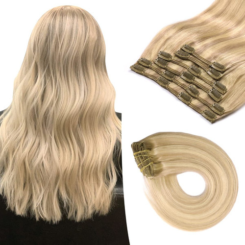 Sindra Extensiones De Cabello Humano Real De 18 Pulgadas, 18