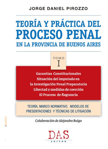 Pirozzo Teoría Y Práctica Del Proceso Penal Provincia 1 Nvo