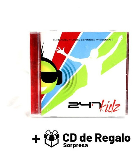 Rojo - Emmanuel Y Linda - 24/7 Kidz  + Cd De Regalo